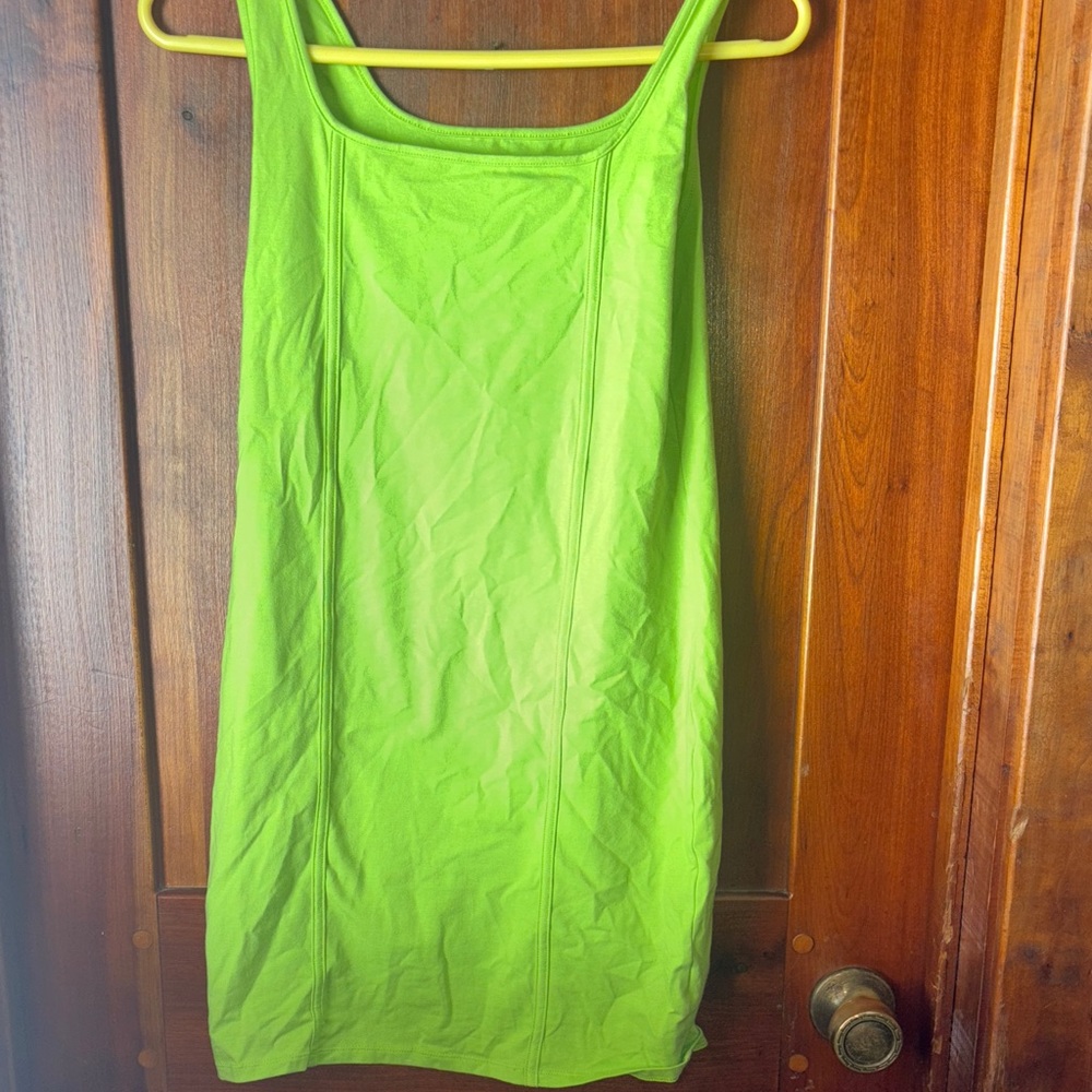 Wild Fable Lime Green Mini Dress